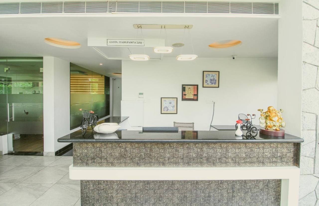 Hotel White Pearl Residency Puducherry Exterior foto