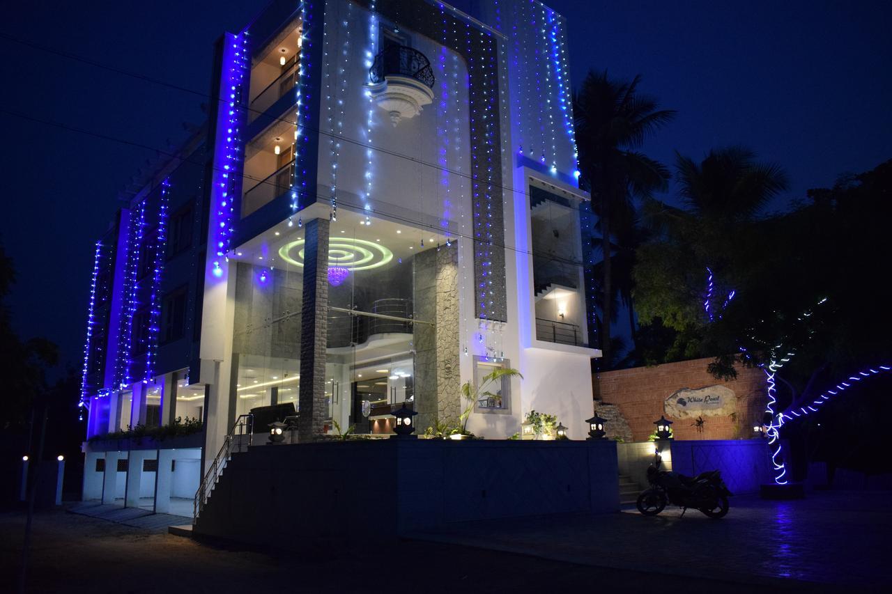 Hotel White Pearl Residency Puducherry Exterior foto